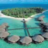 🏝️ رحلة المالديف – جزيرة الأحلام بين الفيلات المائية والشواطئ البكر 🌊